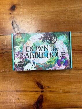 Deadbolt Mystery Society “Down the Rabbit Hole” Mystery Box Game (used)